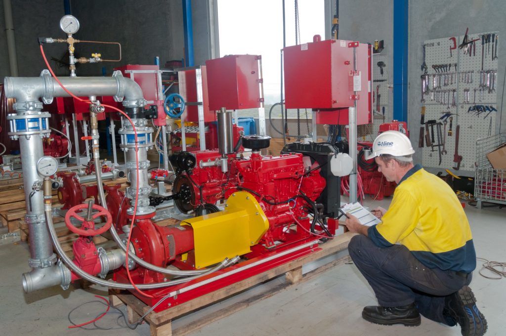 aline fire pump