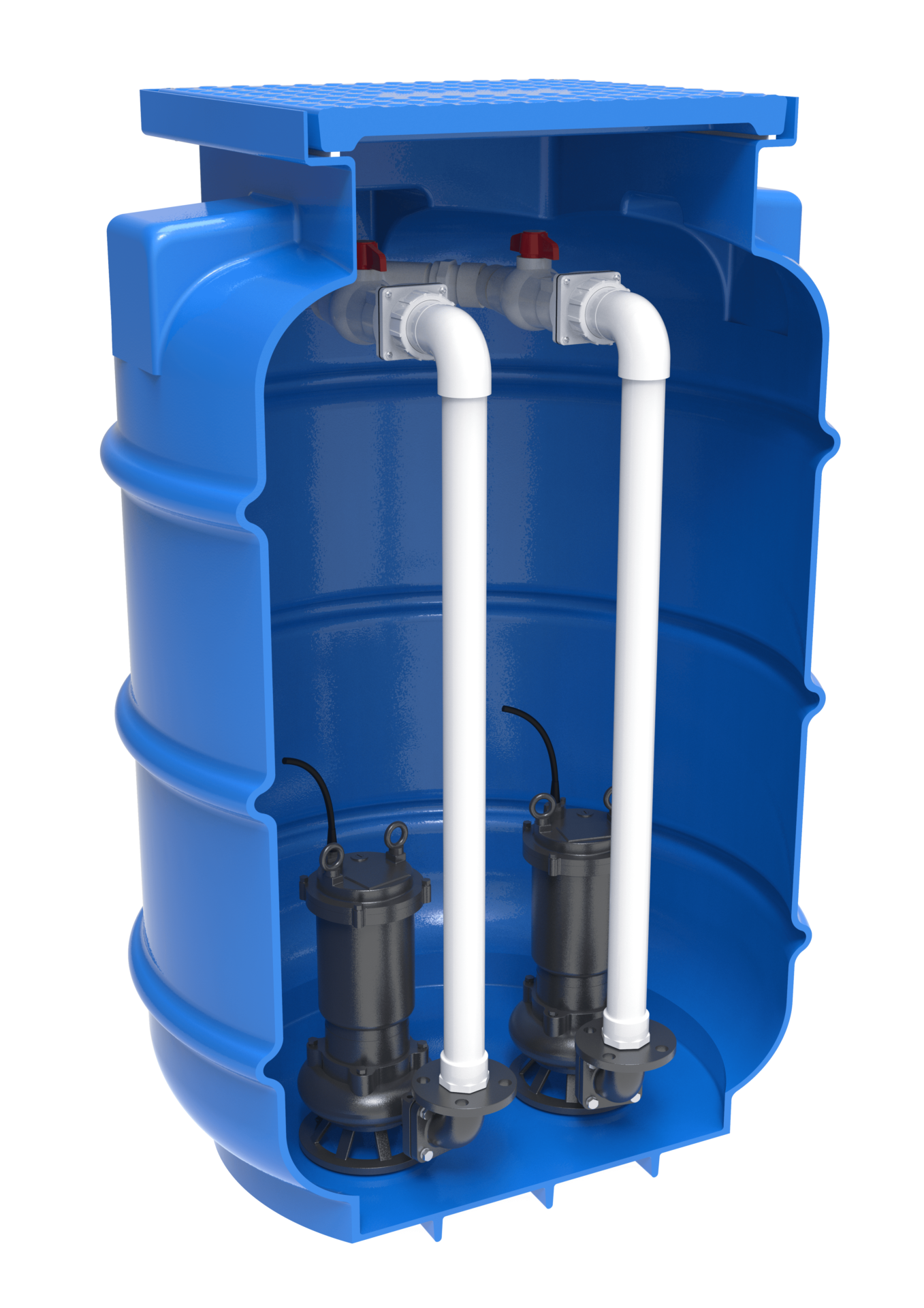 1200L Poly Water Storage Tank 2