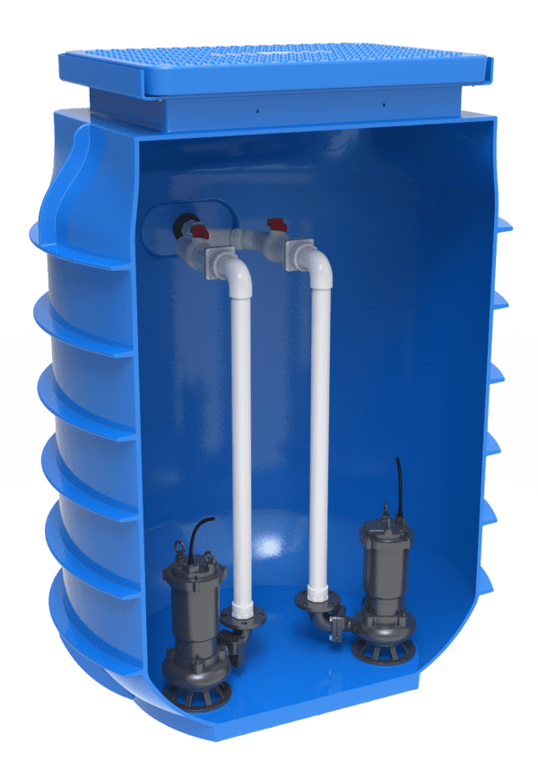 2000L Poly Water Storage tank 1