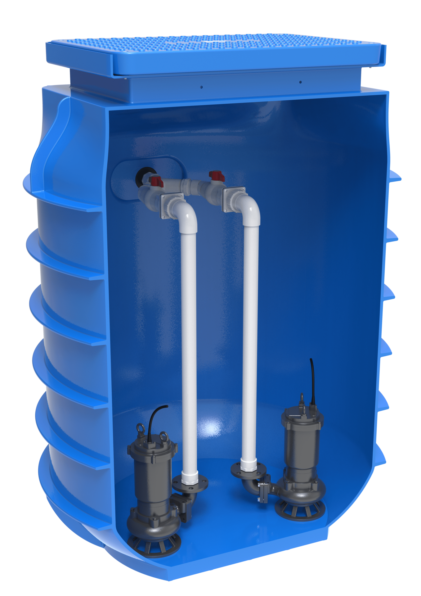 2000L Poly Water Storage tank 1