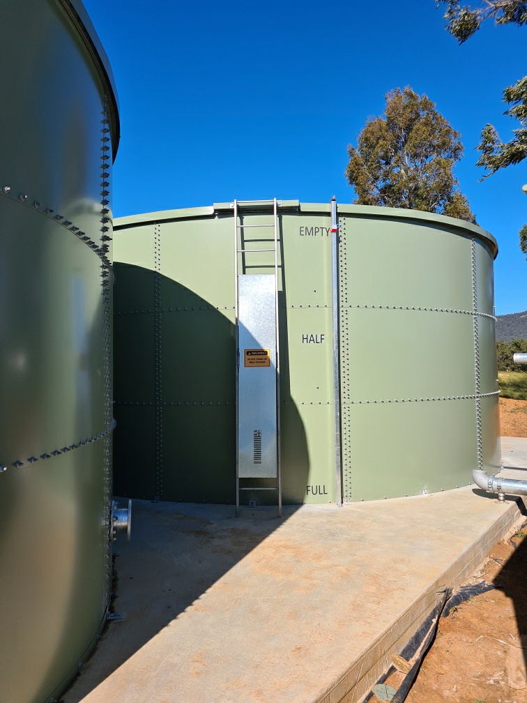 Hunter Valley water storage tanks 2