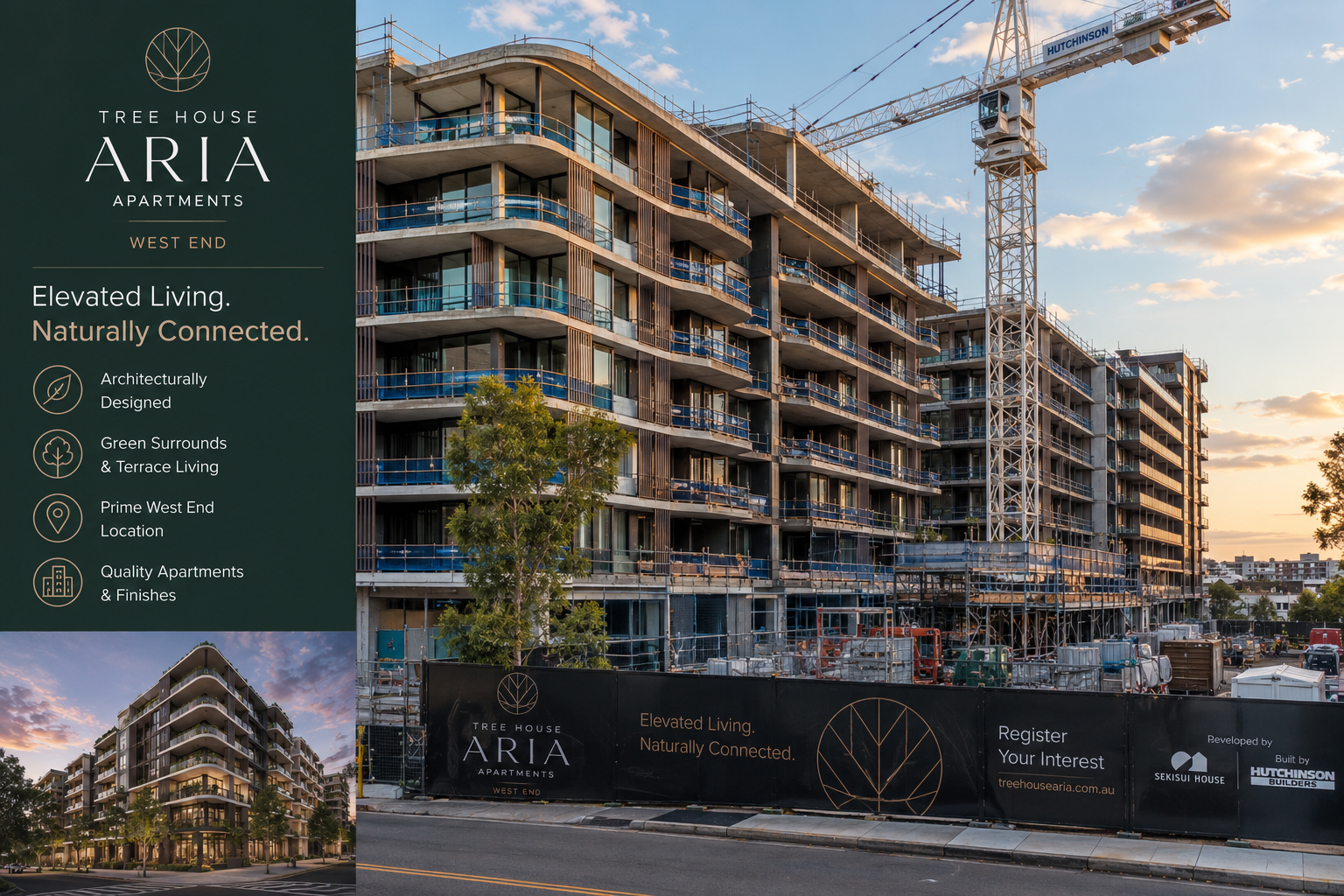Read more about the article Tree House Aria Apartments, West End