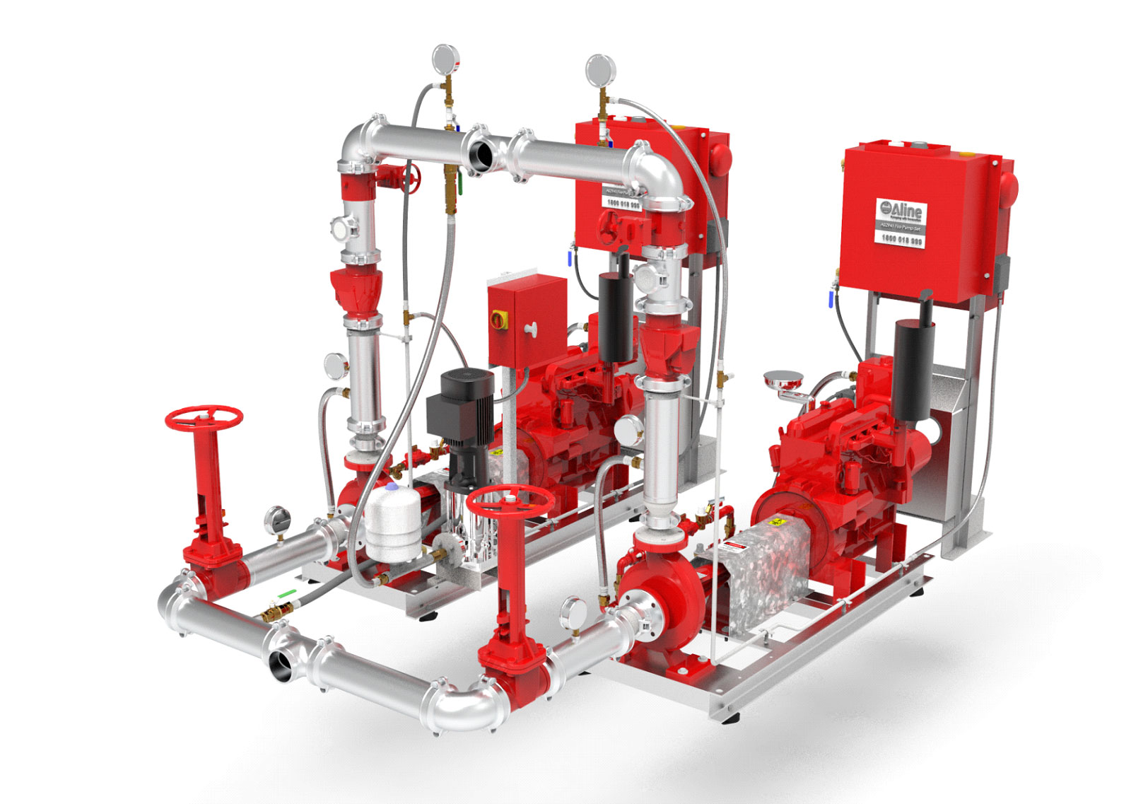 ESFR Sprinkler Systems from Aline Pumps