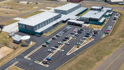 Image of top down view of Bankstown Airport